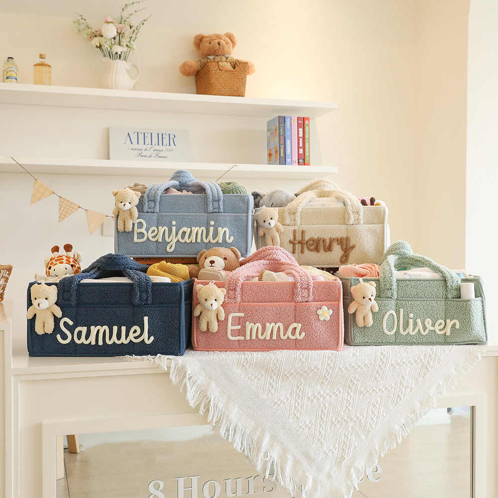 K&C - Personalized Baby Storage Basket