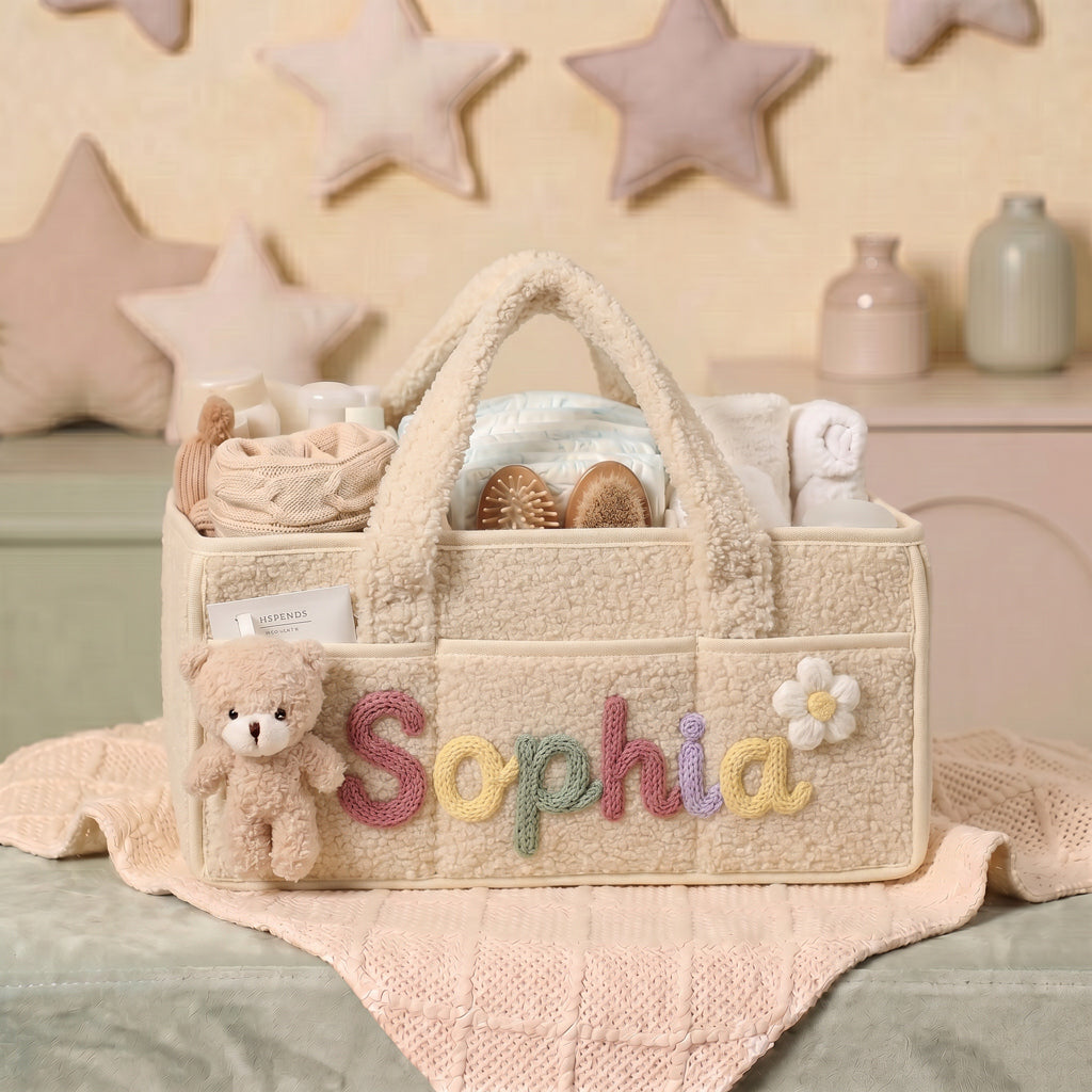 K&C - Personalized Baby Storage Basket
