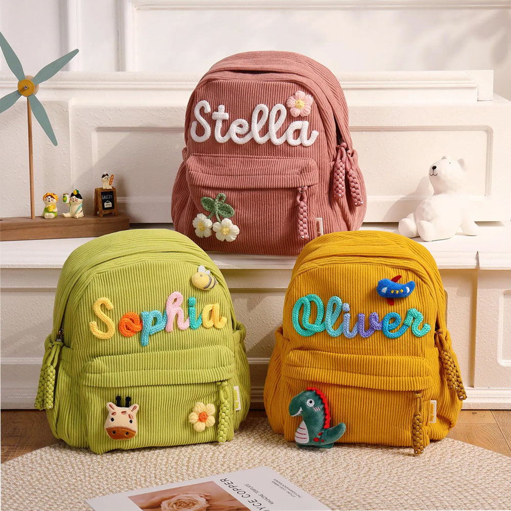 K&C - Personalized Knitted Backpack