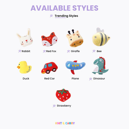 K&C - Personalized Knitted Backpack