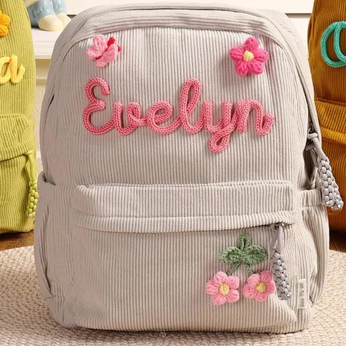 K&C - Personalized Knitted Backpack