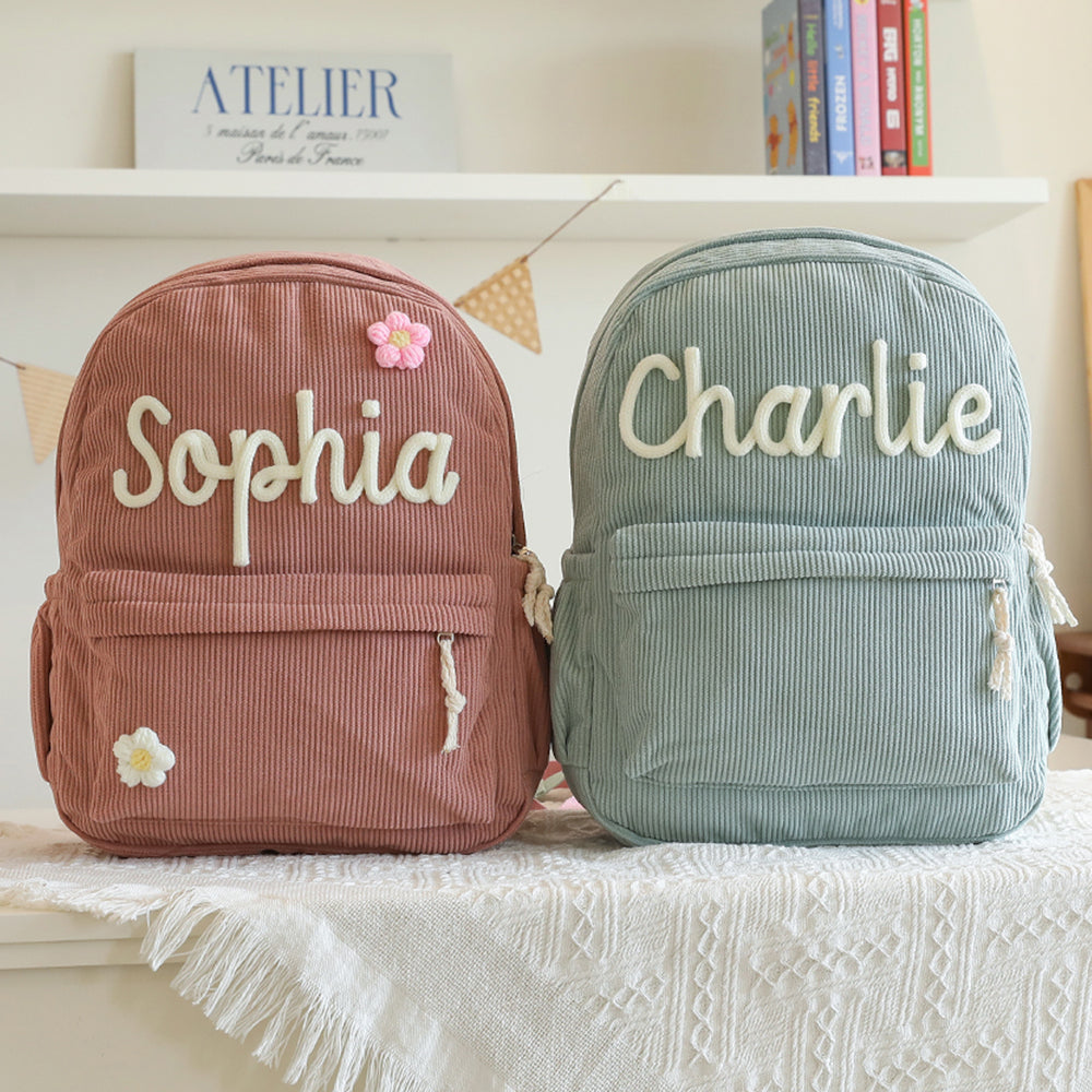 K&C - Personalized Knitted Backpack