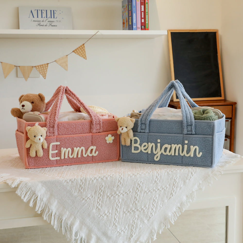 K&C - Personalized Baby Storage Basket