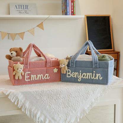 K&C - Personalized Baby Storage Basket