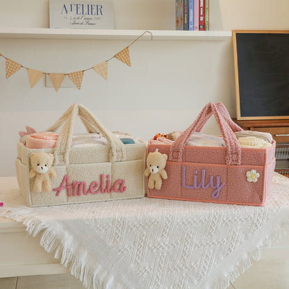 K&C - Personalized Baby Storage Basket