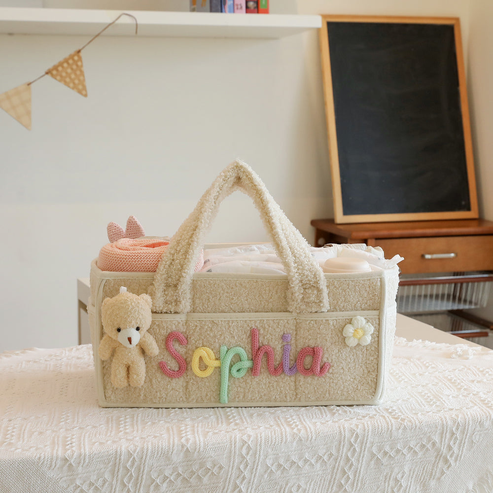 K&C - Personalized Baby Storage Basket