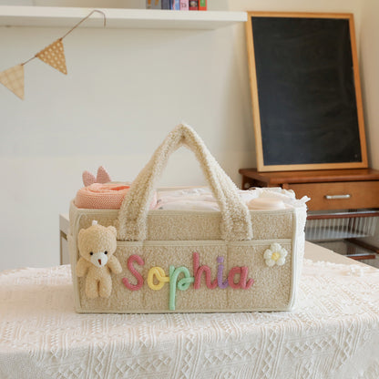 K&C - Personalized Baby Storage Basket