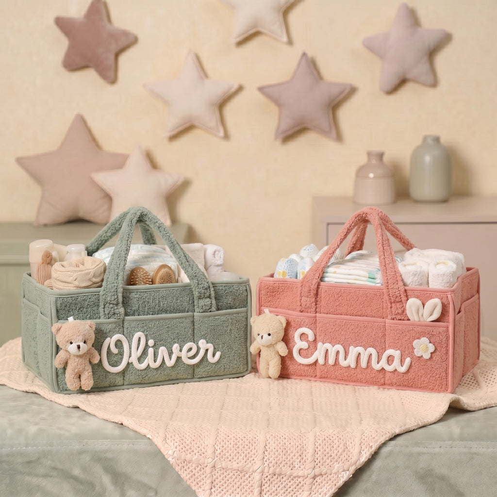 K&C - Personalized Baby Storage Basket