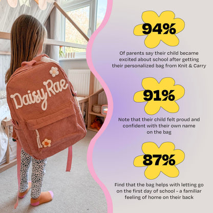 KNIT & CARRY – Personalized Knitted Backpack