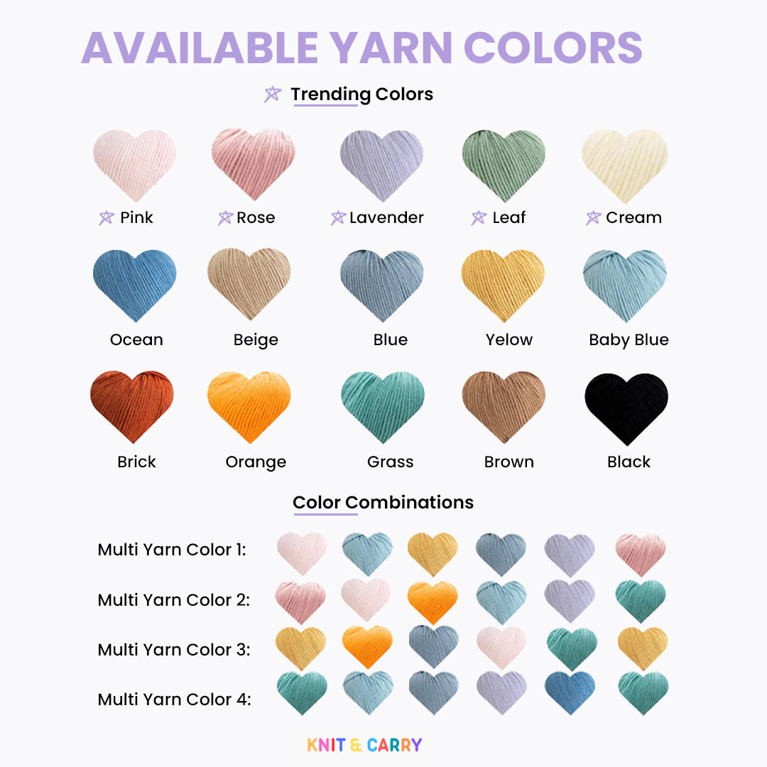 K&C - Personalized Knitted Backpack