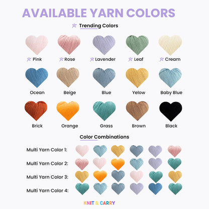 K&C - Personalized Knitted Backpack